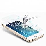 Tempered-Glass Screen Protector for iPhone SE 5S/iPhone 5C / iPhone SE Premium Crystal Clear (IPHONE 5/5S/5C)