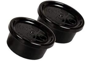 Amatec24 Lot de 2 bouchons de rechange Soda Stream d'origine pour les nouvelles carafes en verre