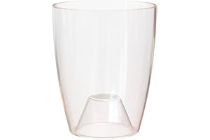 Artevasi Maceta, Transparente, 12.7x12.7x15 cm, Fiji 12.5 cm