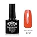Perfect Summer UV Led Gel Nail Polish Color 10ml Soak Off Gel Manicure product Reddish orange