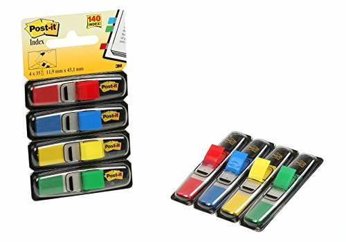 Post-It 683-4 - Marcador index 12 x 43 1 color amarillo ultra