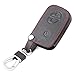 Produktbild YSKDM Autoschlüssel Fall Autoschlüssel Hülle für Lexus ES 300h 250 350 is GS CT200h RX CT200 ES240 GX400 LX570 RX270,3 Tasten Smart Key, Schwarz