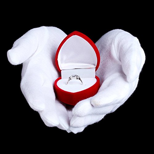 Tily 12 Paar 100% Baumwolle Allgemeine Zwecke Feuchtigkeitsspendende Futter weiß Handschuhe Beauty - 8