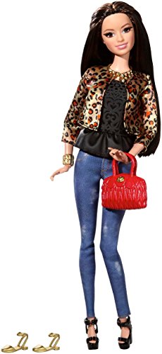 Barbie Style Raquelle Leopard Jacket Doll