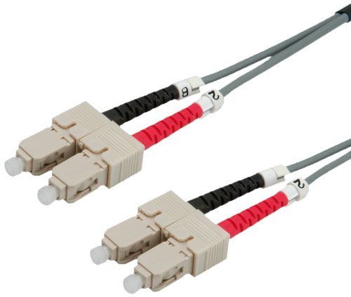 Preisvergleich Produktbild Value LWL-Kabel 50 / 125µm SC / SC grau 0.5m