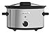 Produktbild Slow Cooker CSC044 Slow Cooker 3,5 L Edelstahl mit Scharnierdeckel für 220/240 Volt (nicht in den USA oder Kanada geeignet)