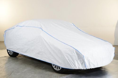 Whole garage, Full garage, Car cover - Chevrolet SSR in silver from Tyvek with storage bag