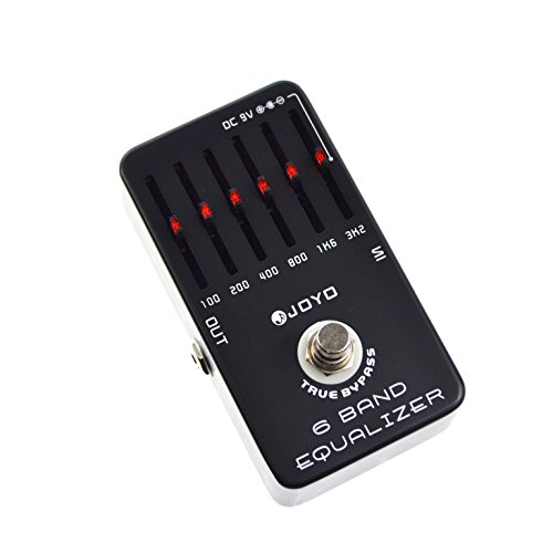 JOYO JF-11 6-banda Ecualizador Pedal De Efectos De Guitarra