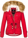Angeboten wird der ein schöner Damen Winter Kurz-Parka der Trendmarke 