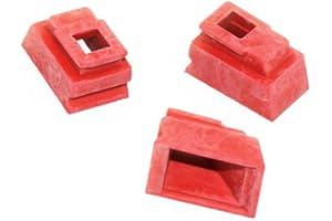 GENERIC Airsoft Supplémentaire Parties Armorer Works AW Custom 3pcs Route du gaz en Caoutchouc du Chargeur pour VX MOS Optic Ready Series/WE Galaxy GBB Gaz Chargeur