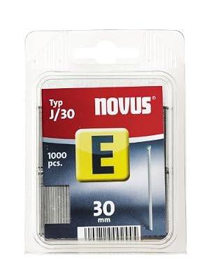 Novus Typ J clous d'une longueur de 30 mm, 1000 clous du type J/30, optimaux pour la fixation des moulures