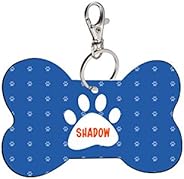 Sky Trends Bone Shape Collar Locket/Pendant for Dogs & Puppy -489, Multicolour, Medium, 1 Count - Sh