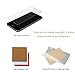 Samidy Iphone SE Case, Iphone 5 Case, Iphone 5S Case, Clear Soft Metal Border Back Cover with Screen Protector