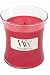 Produktbild Woodwick 98043 Himbeer Yuzu dekorative kleine duftkerze im Sanduhr-Glas, rot, 7.1 x 7.0 x 8.3 cm