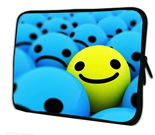 9,7-10,2 Zoll Tablet-PC (z.B. Amazon Fire HD 10, Archos 101 Neon / Oxygen / Cooper / Helium / Titanium, HP Slate 10 HD, Huawei MediaPad M2, Samsung Galaxy Tab S2 9.7 / Note 10.1) Schutzhülle - sehr hochwertige & edel verarbeitete Tablettasche Tablethülle aus wasserfesten Neopren mit eingenähter Doppelnaht, premium Reißverschluss und aufwendigen Designeraufdruck! Die Hülle eignet sich für Tablet-Computer diverser Hersteller bis 25,5x21cm ( zirka 9,7“ bis 10,2“) 336