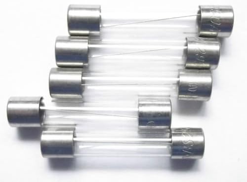 Fuse 5A 32Mm (1.25") Fast Acting Quick Blow X5Pcs