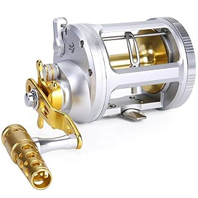 One Bass Fishing bobines Level Wind la Pêche à la Traîne Reel conventionnel Le Jigging Bobine pour Eau Salée Big Game Fishing, TA3000