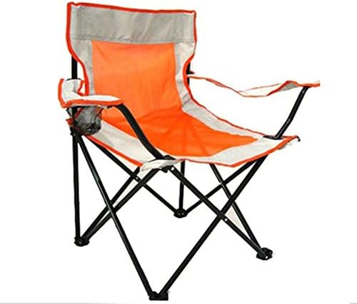 Folding outdoor chair Thicker section of large mesh shoes armrest chair beach chair fishing chair