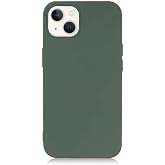 KZY Contact Velvet On Cover Launch Lux Silicone Case Compatible with Apple iPhone 13 Mini - Green