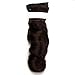 Neverland Beauty 7 Piece 16 Cilps Clip in Hair Extensions Full Head 22 inches Wavy Curly Hair Extension Medium Brown #2/33