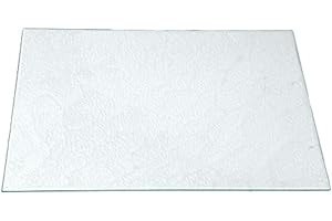 GLAS REVOLUTION Kühlschrank Einlegeboden | Glasplatte | ALLE MAßE LIEFERBAR - Klarglas 4 mm - (89.96 EUR/qm) eckige Ecken - 425 mm x 335 mm