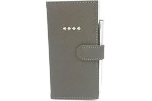 Sixstore Książka haseł Notatnik z zakładkami od A do Z, zawierający informacje dotyczące logowania do Internetu. Notatnik haseł, notatnik logowania, kompaktowy moduł do przechowywania haseł