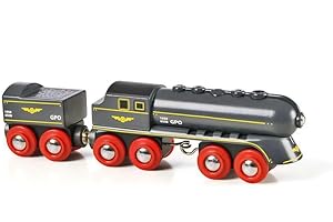 Brio World - Vaporiera Veloce | Accessorio Pista Trenino | Trenino Albero Di Natale | Per Bambini Dai 3 Anni In Su | Compatibile Con Tutti I Prodotti Brio | Regalo Bambini 3 Anni