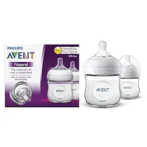 Philips Avent Natural 2.0 Bottle 125ml Pack of 2 India SCF030/20