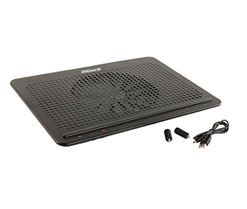 Techkoo 12-19Zoll Laptop Kühler Cooler Kühlpad mit USB Buchse und Super Großer Lufter, Schwarz - 5