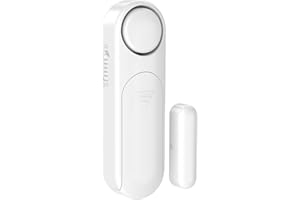SECRUI Alarme Maison sans Fil, 4 Modes Alarme de Porte et Fenêtre Capteur sans Fil Magnétique pour Système de Sécurité Détecteurs pour Portes et fenêtres