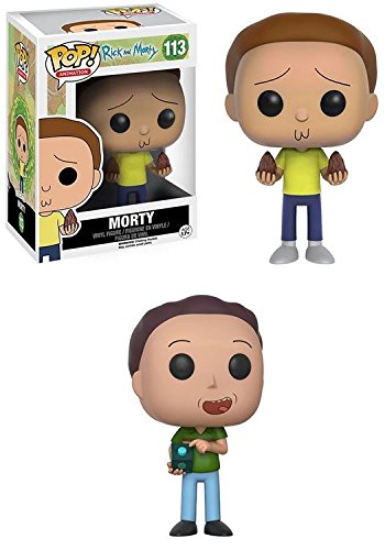 Funko POP! Rick & Morty: Morty + Jerry – Stylized Vinyl Figure Set N
