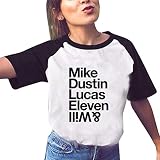 La camiseta de ringer camiseta best friends camiseta es muy suave y transpirable, no se deformará. La camiseta de cosas más extrañas se puede hacer el regalo de amigos y hermanas. Si eres un fashionista, compra rápidamente esta camiseta retro con ringer.
