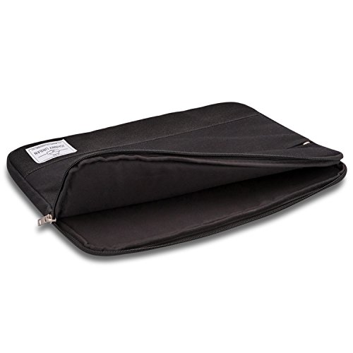 Laptoph  lle 13 - 13 3 Zoll Schwarz - Johnny Urban Canvas Laptop Sleeve Laptoptasche H  lle f  r MacBook Air 13    Pro 13  Surface Book uvm  - 13   13