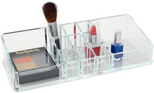 CYBER WOCHE Qualitativ Kosmetik Organizer Acryl Make up Organizer Schminktisch Badezimmer. Multifunktionale Lippenstiftständer. Schmuckablage. Schminktisch Kosmetikablage aus Acrylglas. Kosmetikbox Damen