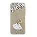 Produktbild Spritech (TM) 3D Handmade LuxuxRhinestone Design Eleganter Tänzer Bling Blumen-Dekor-freie harte Caver iPod Touch 6
