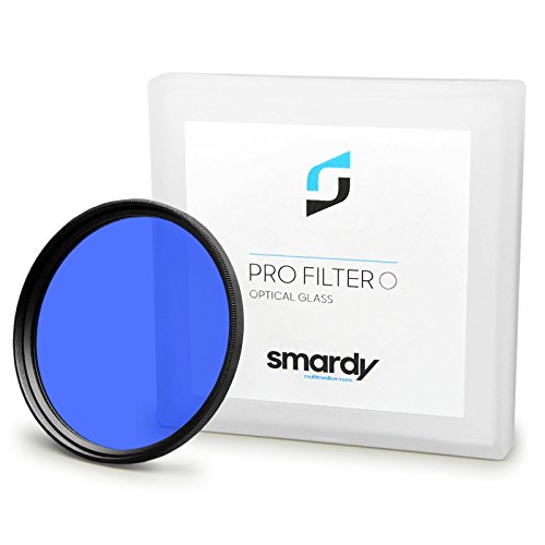 smardy Filtre color   bleu Filtre couleur 67mm pour Canon EOS 40D   5D Mark III   60D   6D   7D   EOS 1D X - Nikon D5100   D5300   D7000   D90 - Olympus E-30 et plus   Chiffon de nettoyage microfibre