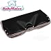 BabyMatex ** Eco-Leather BLACK ** Handwarmer for Baby Pushchair / Pram / Stroller Hand Warmer Muff