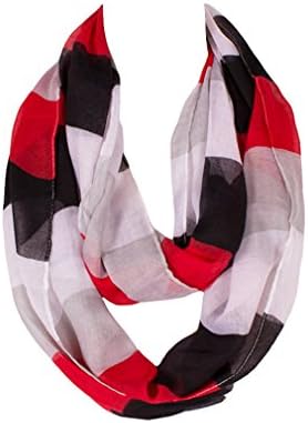 TOPSTORE01 Neckerchiefs Women Winter Comfy Scarf Muffler Cowl Neck Scarf Shawl (Red)