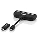 Produktbild OTG & 5-Pin MHL USB Adapter inkl. 11-Pin MHL Adapter HDTV Full HD SD MicroSD Kartenleser Cardreader Card Reader Schwarz für Handys, Smartphones und Tablet PCs