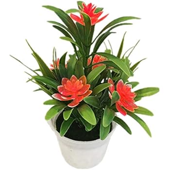 Amazon.de: Cosanter Künstliche Töpfe Pflanzen Kunstpflanze