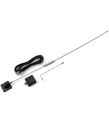 HYS Car Vehicle Mounted Mount Stainless Steel Antenna Car Clip Aerial Hatchback Mounted Walkie-talkie Radio Antenna Compatible With 6.4Ft Of RG-58 Coax Cable - View #10