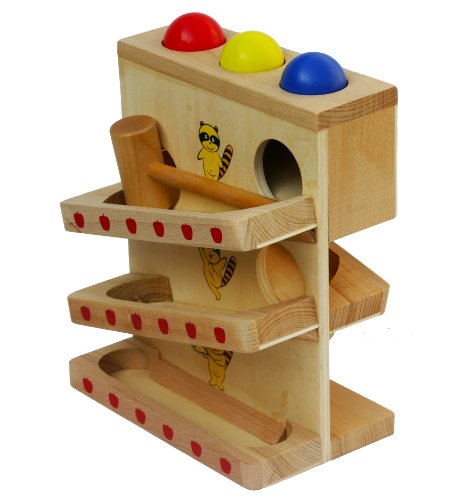 Toys of Wood Oxford Wooden Hammer and Balls - Promotion Offer!