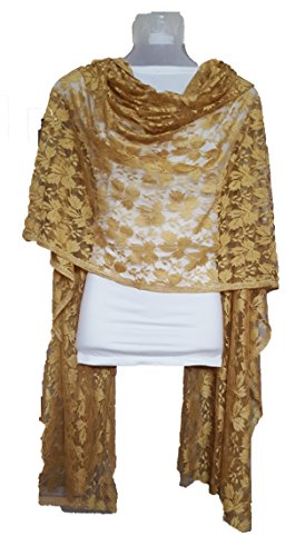 Skhoza net dupatta for women-Mustard gold Skhoza net dupatta for women-Mustard gold