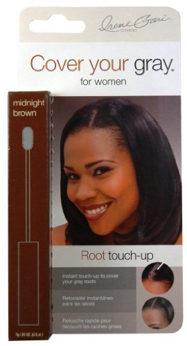 Cover Your Gray Root Touch Up, Midnight Brown, .25 oz by Irene Gari