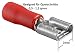 Produktbild Steckverbinder Flachstecker Kabelschuhe Lötverbinder Quetschverbinder Set Kabelverbinder für elektro Installation und Werkstatt- geeignet für Kabelquerschnitte 0,5-1,5 mm² im 25er oder 50er Set (25)