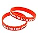 Produktbild Sweety Silikon Armband Diabetes Bewusstsein Diabetes Warnung Armband Inspirierende Hand Silikonring