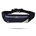 Produktbild Sport Hüfttasche Sport enganliegend und wasserabweisend Joggen Fahrradfahren Reise Laufen für Smortphone unter 6 Zoll, iphone6/6Plus/7/7Plus/Galaxy S7/Galaxy S8, Bauchtasche für Damen und Herren (A)