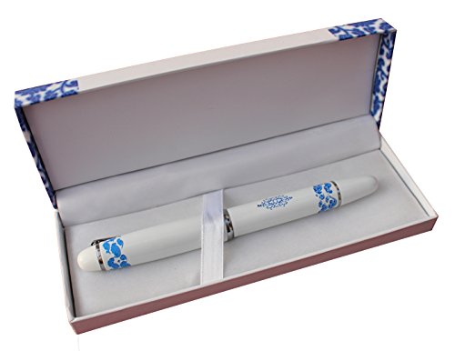 Edler Touch Pen im Porzellan Design mit 2 in 1 Kugelschreiber Stylus universal Bedienstift für alle Smartphone und Tablet mit kapazitivem Display – Dealbude24 - 3