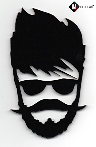 The Logo Man Black Superstar 3D Emblem 