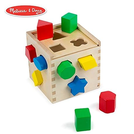 Melissa Doug 10575 Cube De Tri De Formes